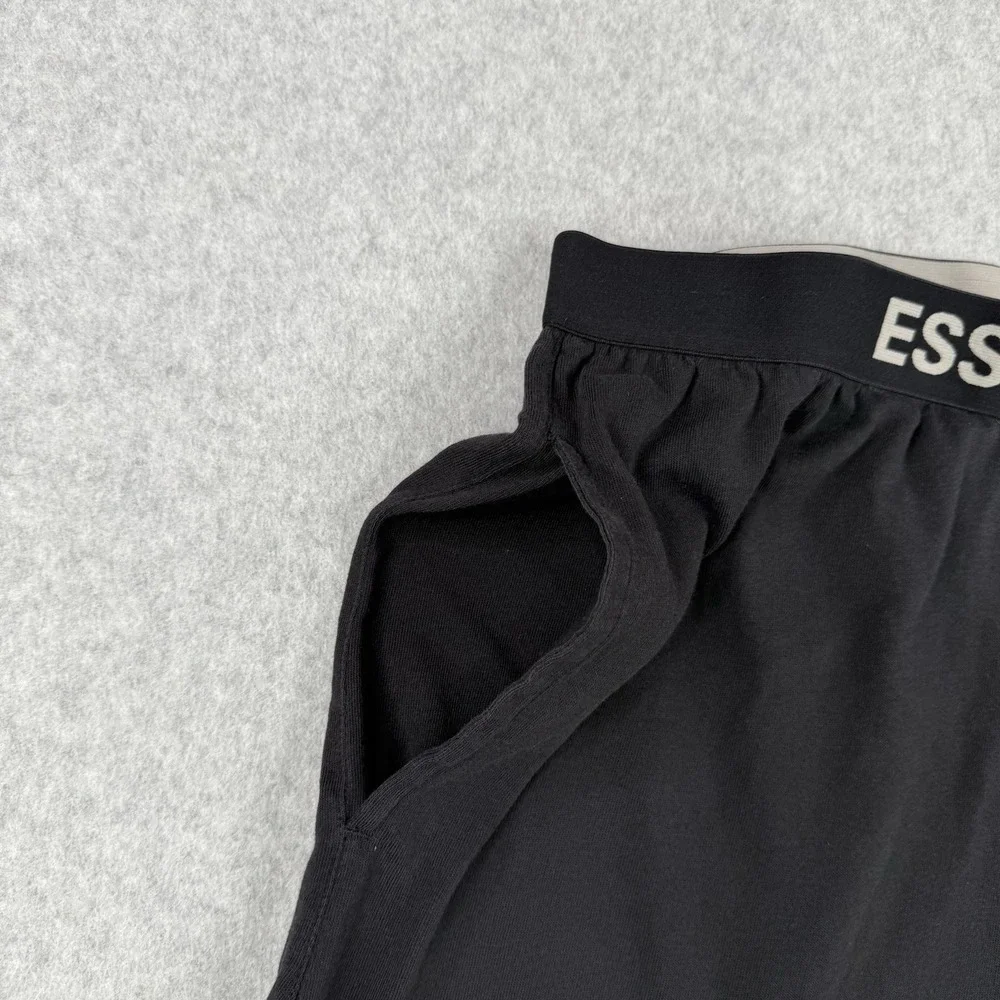 Fear Of God Essentials Sweatpants Mens Medium‎ Black Base Layer Leggings Active